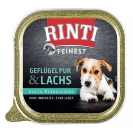 Rinti Feinest Huhn & Lachs Pies - kurczak + łosoś tacka 150g