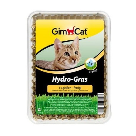 Gimpet Hydro-Gras - Trawa z hydrogranulkami dla kota - pojemnik 150g