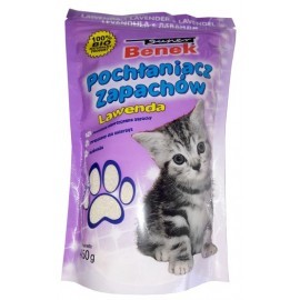 Super Benek Pochłaniacz zapachów lawenda - worek 0,45kg