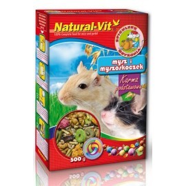 Natural-Vit Spichlerz Gryzonia - Mysz i myszoskoczek 500g