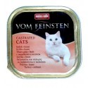 Animonda vom Feinsten Castrated Cats z Indykiem i Łososiem tacka 100g