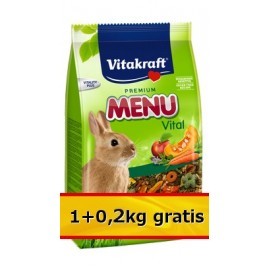 Vitakraft Menu Vital Królik 1,2kg (1+0,2kg) [89375]