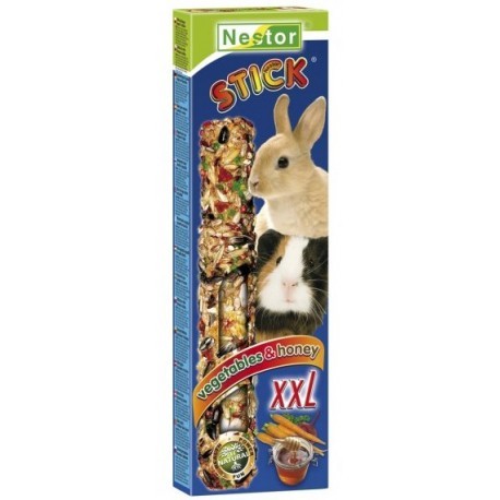 Nestor Kolba XXL Gryzoń duży - miód i warzywa 2szt