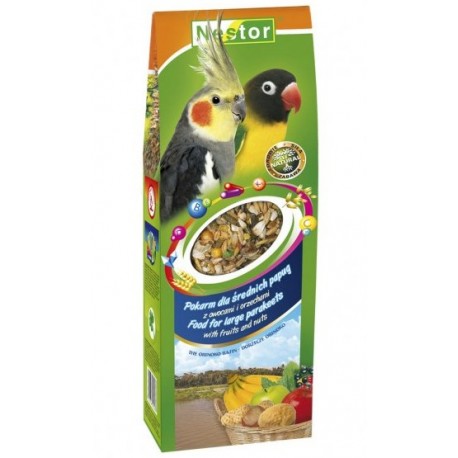 Nestor Pokarm Papuga średnia owoce, orzechy 700ml