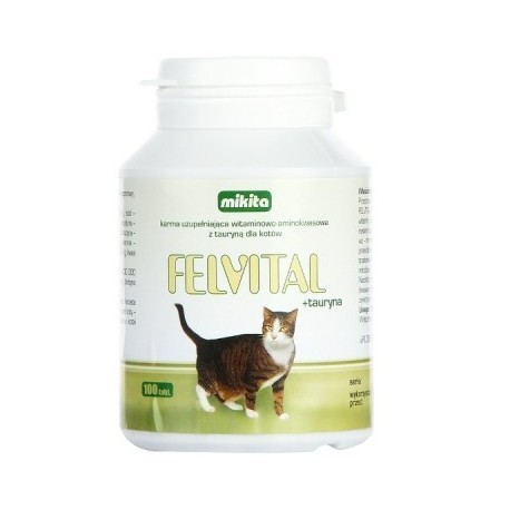 Mikita Felvital + Tauryna 100 tabletek