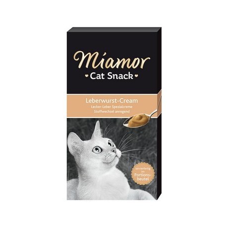 Miamor Cat Confect Leberwurst Cream 6x15g