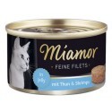 Miamor Feine Filets Dose Thunfisch & Shrimps - tuńczyk i krewetki 100g