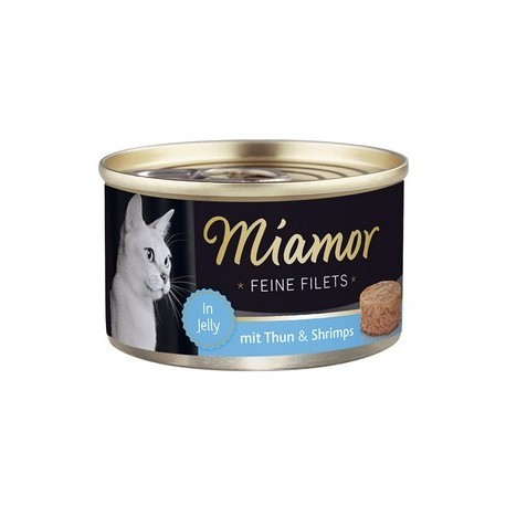 Miamor Feine Filets Dose Thunfisch & Shrimps - tuńczyk i krewetki 100g