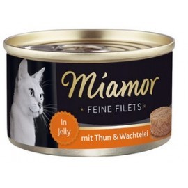 Miamor Feine Filets Dose Thunfisch & Wachtelei - tuńczyk i przepiórka 100g