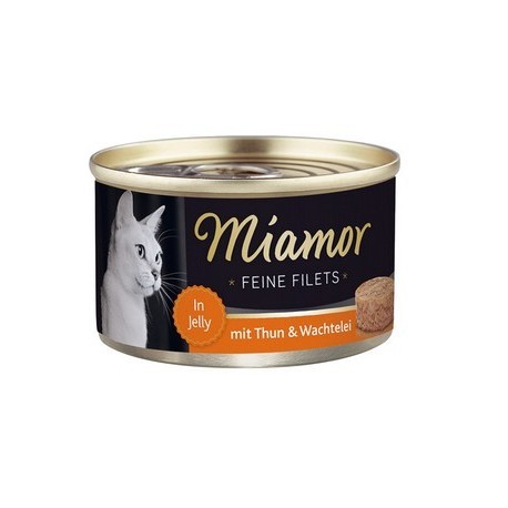 Miamor Feine Filets Dose Thunfisch & Wachtelei - tuńczyk i przepiórka 100g