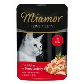 Miamor Feine Filets Saszetka Huhn & Tomate 100g