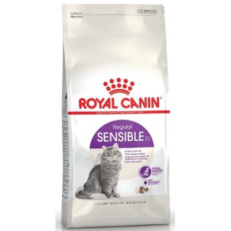 Royal Canin Sensible karma sucha dla kotów dorosłych, o wrażliwym przewodzie pokarmowym 10kg