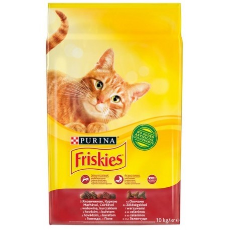 Friskies Kot Mięso i Warzywa 10kg