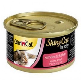 Gimpet Shinycat Huhnchen mit Krebsen - kurczak i kraby puszka 70g