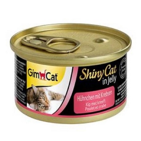 Gimpet Shinycat Huhnchen mit Krebsen - kurczak i kraby puszka 70g