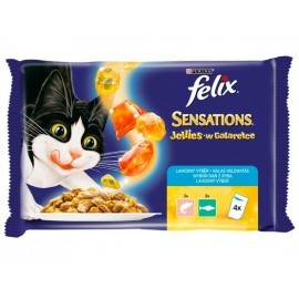 Felix Sensations Ryba saszetki 4x100g