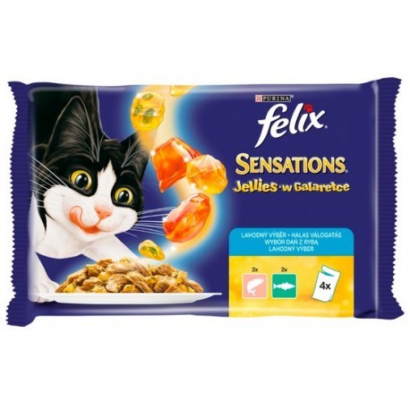 Felix Sensations Ryba saszetki 4x100g