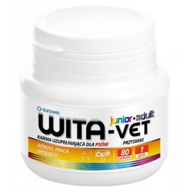 Wita-Vet Junior + Adult dla psów 25kg 1g 80tabl