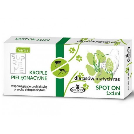 Selecta HTC Herba Line Krople dla yorka / małych ras 1ml