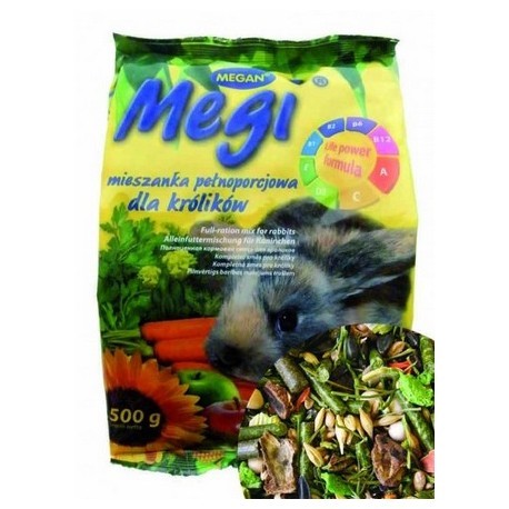 Megan Mieszanka Megi dla królika 500g [ME142]