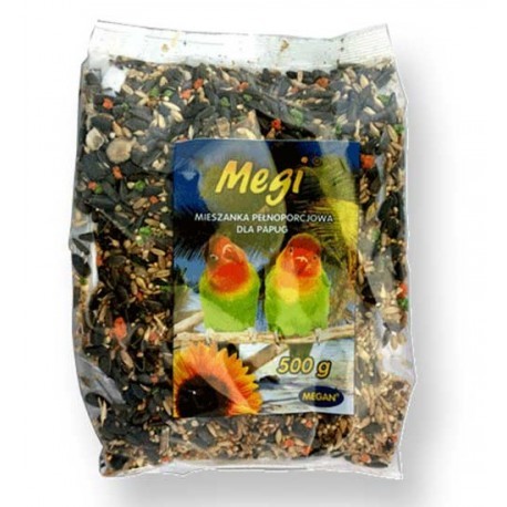 Megan Megi Pokarm dla papugi 500g [ME161]