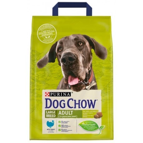 Purina Dog Chow Adult Large Breed Indyk 2,5kg