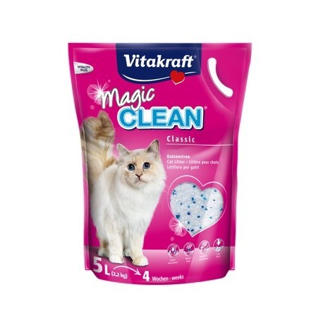 Żwirek Vitakraft Magic Clean silikonowy 5L [15506]