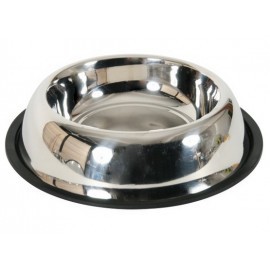 Zolux Miska Inox na gumie 33cm 2,8L [475493]