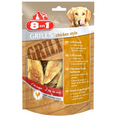 8in1 Grillowany kurczak - Grills Chicken Style 80g