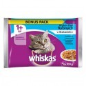 Whiskas Rybne Dania w galaretce saszetki 4x100g