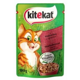 Kitekat Wołowina w galaretce saszetka 100g