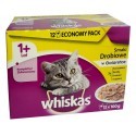 Whiskas Drobiowe Dania w galaretce saszetki 12x100g