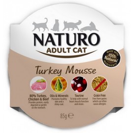 Naturo Kot Adult Indyk Grain Free tacka 85g