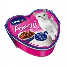 Vitakraft Poesie sos dorsz z makaronem i pomidorem tacka 85g