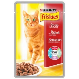 Friskies Wołowina w sosie saszetka 100g