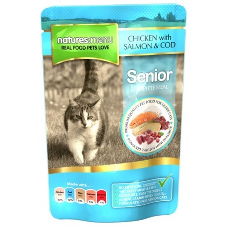 Natures Menu Kot Senior saszetka 100g