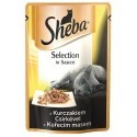 Sheba Selection z Kurczakiem w sosie saszetka 85g
