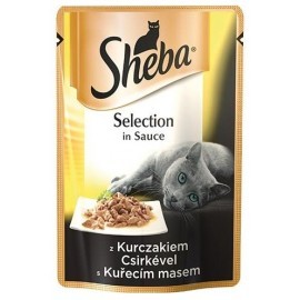 Sheba Selection z Kurczakiem w sosie saszetka 85g
