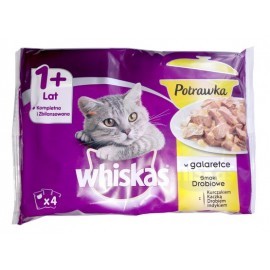 Whiskas Drobiowa Potrawka w galaretce saszetki 4x85g