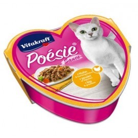 Vitakraft Poesie sos kurczak z warzywami tacka 85g