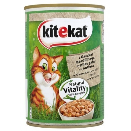 Kitekat Kaczka puszka 400g