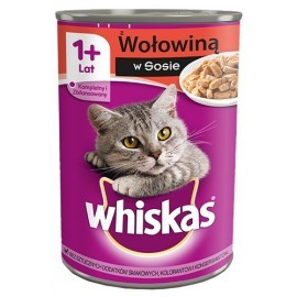 Whiskas Wołowina puszka 400g