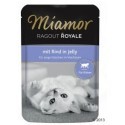Miamor Ragout Royale Kitten z Wołowiną w galaretce saszetka 100g