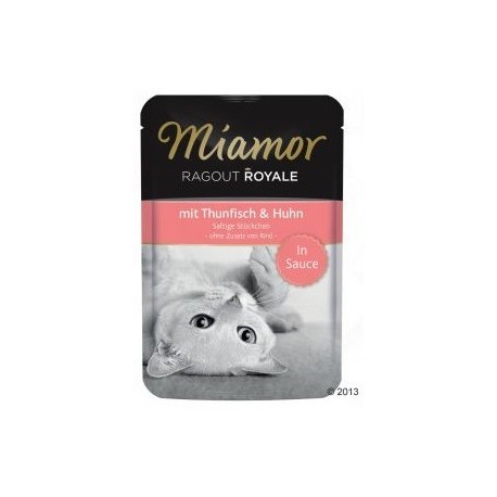 Miamor Ragout Royale z Tuńczykiem i Kurczakiem w sosie saszetka 100g