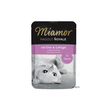 Miamor Ragout Royale z Kaczką i Drobiem w sosie saszetka 100g