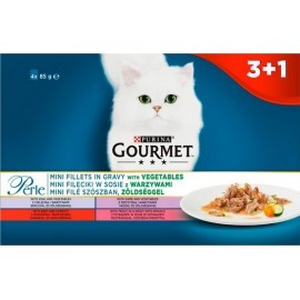 Gourmet Perle Exotic saszetki 3+1 gratis 4x85g