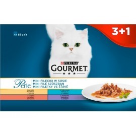 Gourmet Perle Standard saszetki 3+1 gratis 4x85g