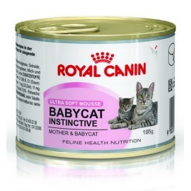 Royal Canin Mother & Babycat Instinctive Mousse karma mokra - mus dla kociąt i kotek karmiących puszka 195g
