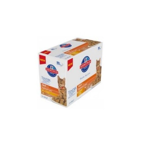 Hill's Feline Adult Chicken & Turkey Optimal Care MULTIPAK Poultry saszetka 12x85g