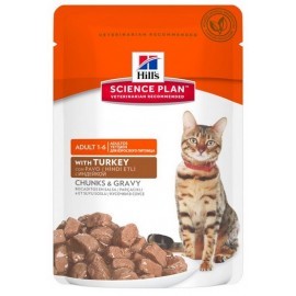 Hill's Feline Adult Turkey saszetka 85g